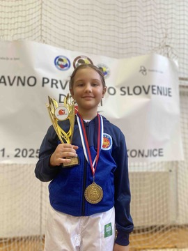 Ula Požar državna prvakinja v borbah